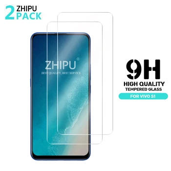 Перейти на Алиэкспресс и купить Vivo S1 2 шт закаленное стекло для Vivo S1 Защитное стекло для экрана 2.5D 9H Премиум Закаленное стекло Vivo S1 защитная пленка