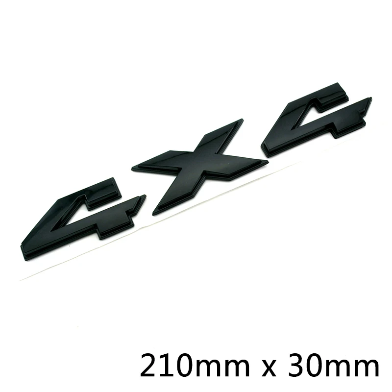 Пользовательские эмблема для багажника автомобиля для ram 1500 2010- 3D череп Внешнее украшение заменяет 68218155AA - Цвет: Black 4X4