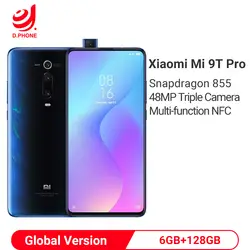 В наличии глобальная версия Xiaomi Mi 9T Pro 6GB 128GB Snapdragon 855 смартфон 48MP тройные камеры 4000mAh NFC мобильный телефон