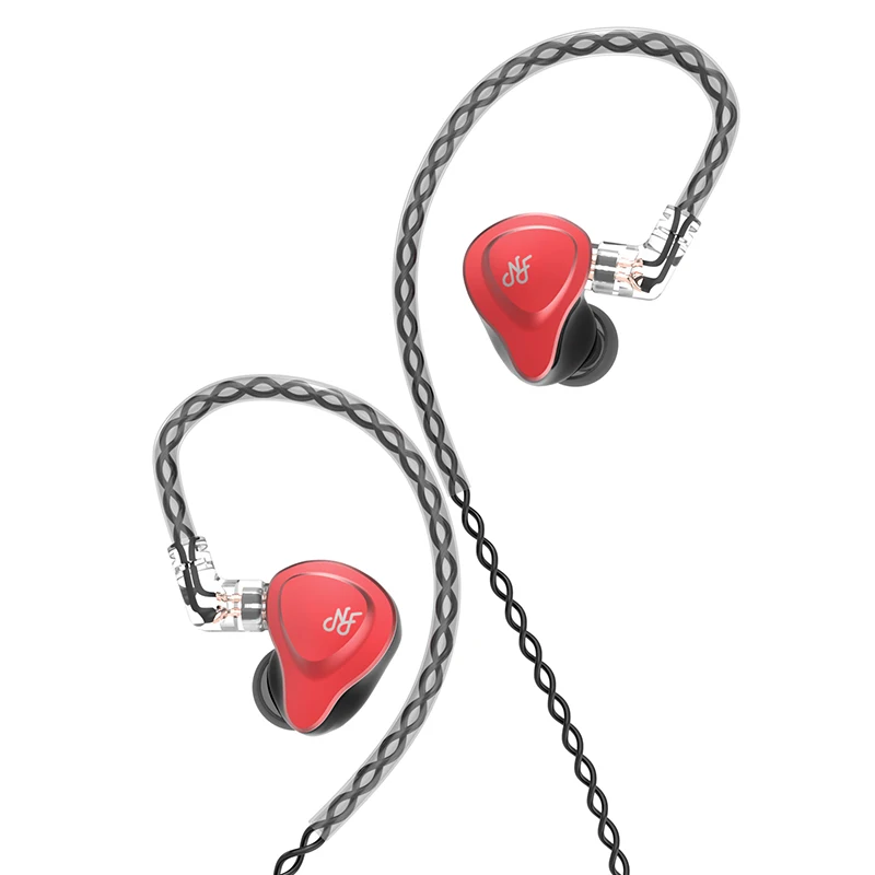 

NFAUDIO NA1 Double Dynamic HiFi In Ear Earphones Monitor IEM 0.78mm pin Removable Cable P1 F1 KXXS KING PRO NO.3 T3 F3 S7 T2 BA7