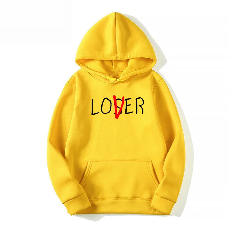 hoody 6 Новая свободная толстовка Лоферы Клубное худи повседневное Досуг Harajuku унисекс лузер клуб толстовки лузер худи для влюбленных - Цвет: hoody 6