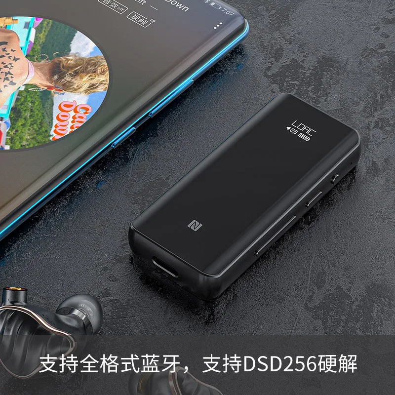 New FiiO BTR5 Portable Bluetooth Headphone Amplifier CSR8675 AptX HD LDAC USB DAC AAC iPhone iOS Android HiFi Audio Decoder