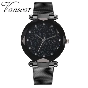 

Casual Quartz Wristwatch Stainless Steel Band Newv Strap Watch Analog Wrist Watch Gift Retro Design Business Clock Montre Femme