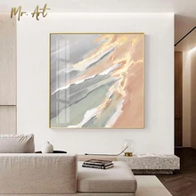 

Modern Abstract Gold Foil Wall Art Canvas Painting for Living Room Nordic Pink Poster Print Home Decor Scandinavian Wall Picture