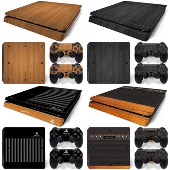 

for PS4 slim Skin Designer Decal for PlayStation 4 SLIM System plus Two (2) Decals for PS4 Controller Camo design sticker