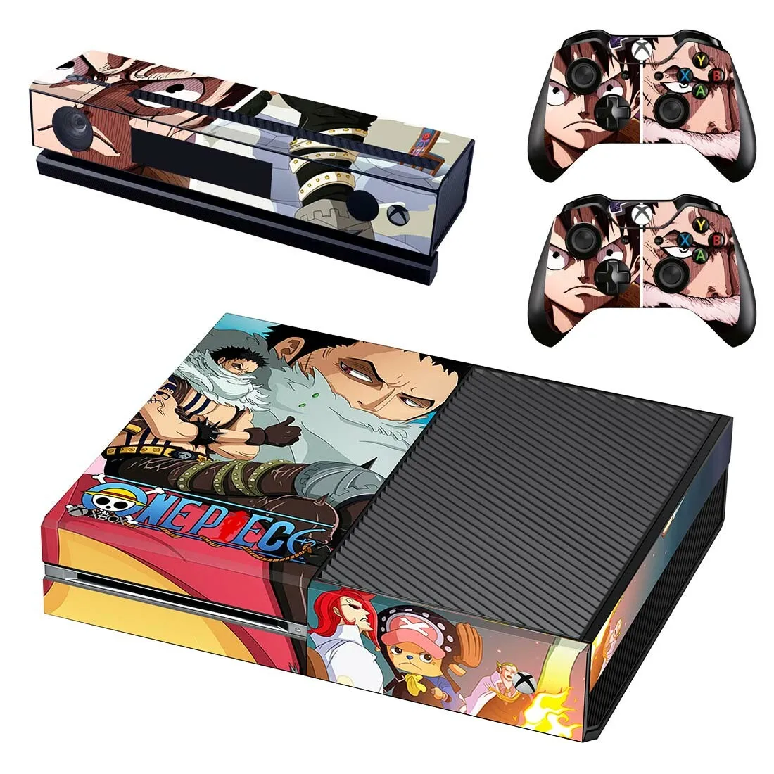 Для xbox one стикер s one piece виниловые наклейки для кожи Стикеры Adesivo для xbox one консоль Kinect два контроллера шкуры