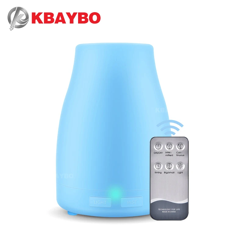 

KBAYBO 300ml Aroma Diffuser Aromatherapy Humidifier Essential Oil Diffuser Air Purifier with 7 Colors Changing LED Lamp for Home