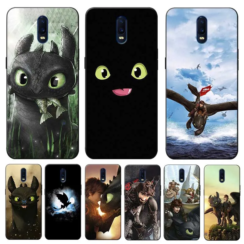 

toothless How To Train Your Dragon Cover for oneplus one plus 7 pro 7 6 6t 5t Clear Soft Silicone Phone Case