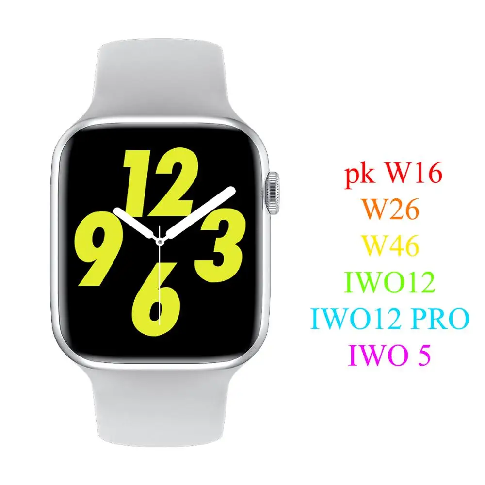 

2020 IWO W16 Smart Watch series 6 IP68 1.75 inch 320*385 HD Screen ECG PPG Bluetooth Calls Sports Smart Watch PK IWO 12pro w46