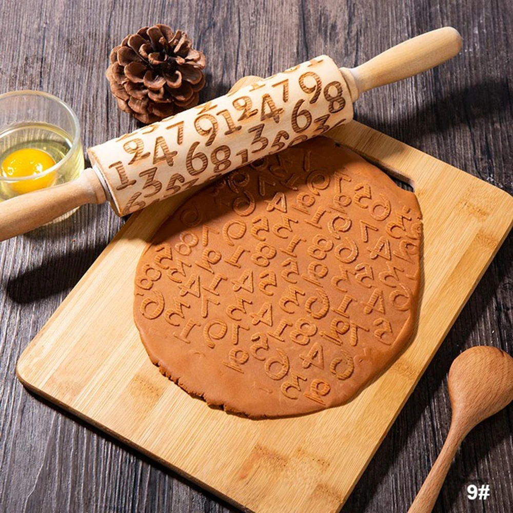ferramenta biscoitos vara de rolamento cozinha cozimento natal alce 35cm