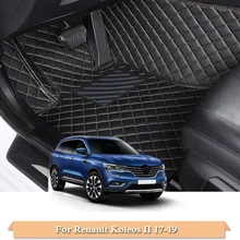 Полиуретановый автомобильный коврик для Renault Captur B платформа 13-18 Kadjar 15-18 Koleos II 17-19 5 мест LHD Автомобильный коврик для ног Авто ковровое покрытие