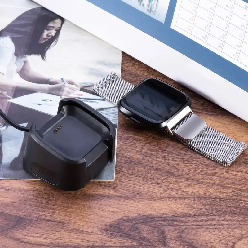 100 см usb зарядный кабель док-станция зарядное устройство для Fitbit Versa 2 Watch
