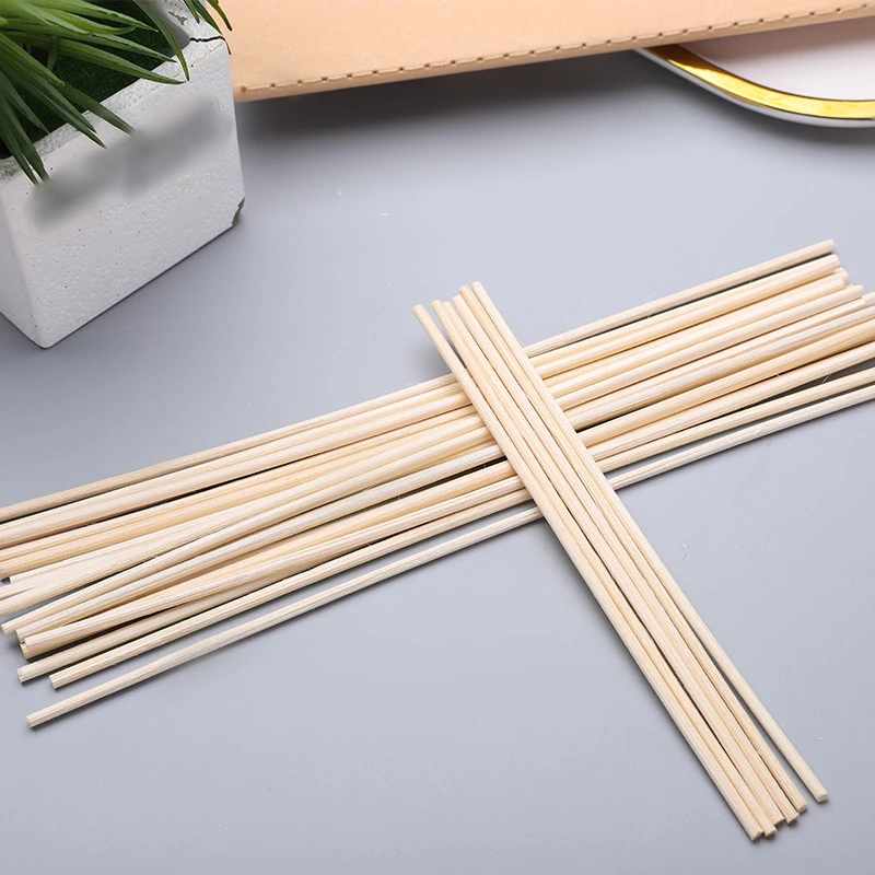 30Pcs Rattan Sticks Fragrance Reed Oil Diffuser Aroma Stick for Home Bathrooms Living Room Decoration DIY Handmade