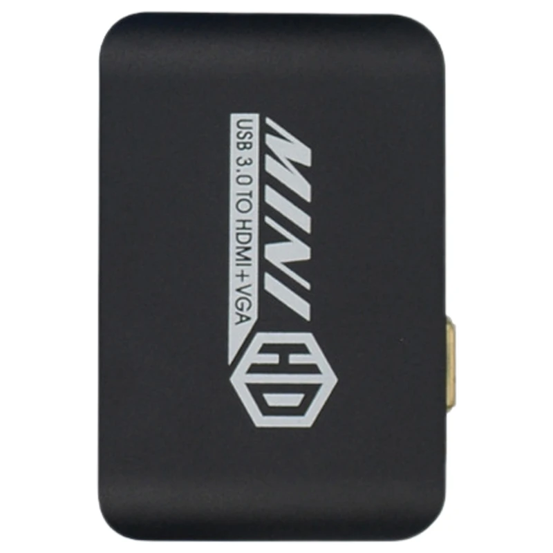 USB3.0 видео конвертер Поддержка 1080P к HDMI + VGA адаптер для ТВ гарнитуры компьютера
