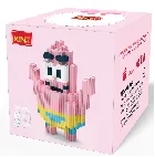 Patrick Star Мини мультфильм строительные блоки игра Мини DIY пластиковые строительные блоки для детей Подарки - Цвет: Patrick Star