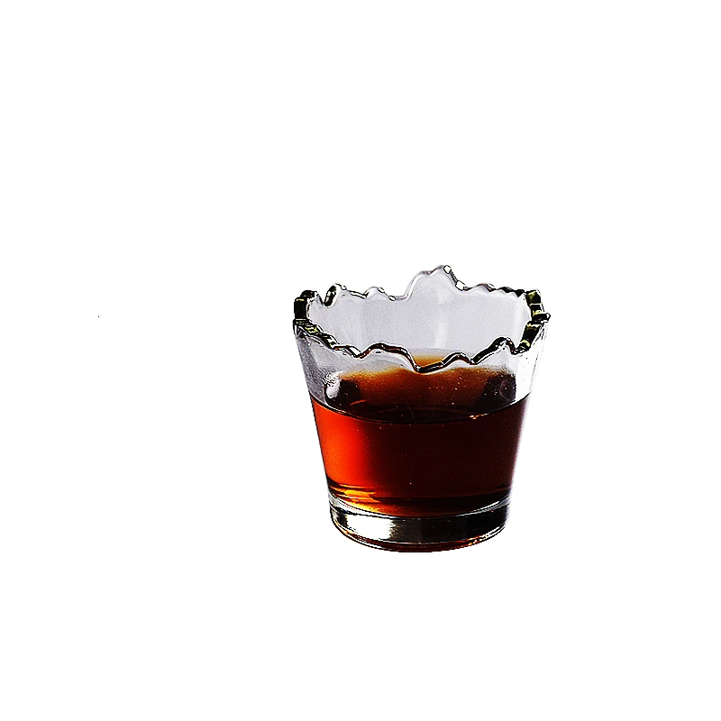 Creative Design Landscape Cup Ceylon Black Tea Cup Coffee Cup Household British Black Teacup Transparent Glass Wine Glass Gifts