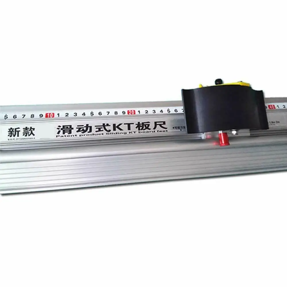 51" 1300mm KT Board Trimmer Cutting Ruler Sliding PVC Board Ruler Cutter 