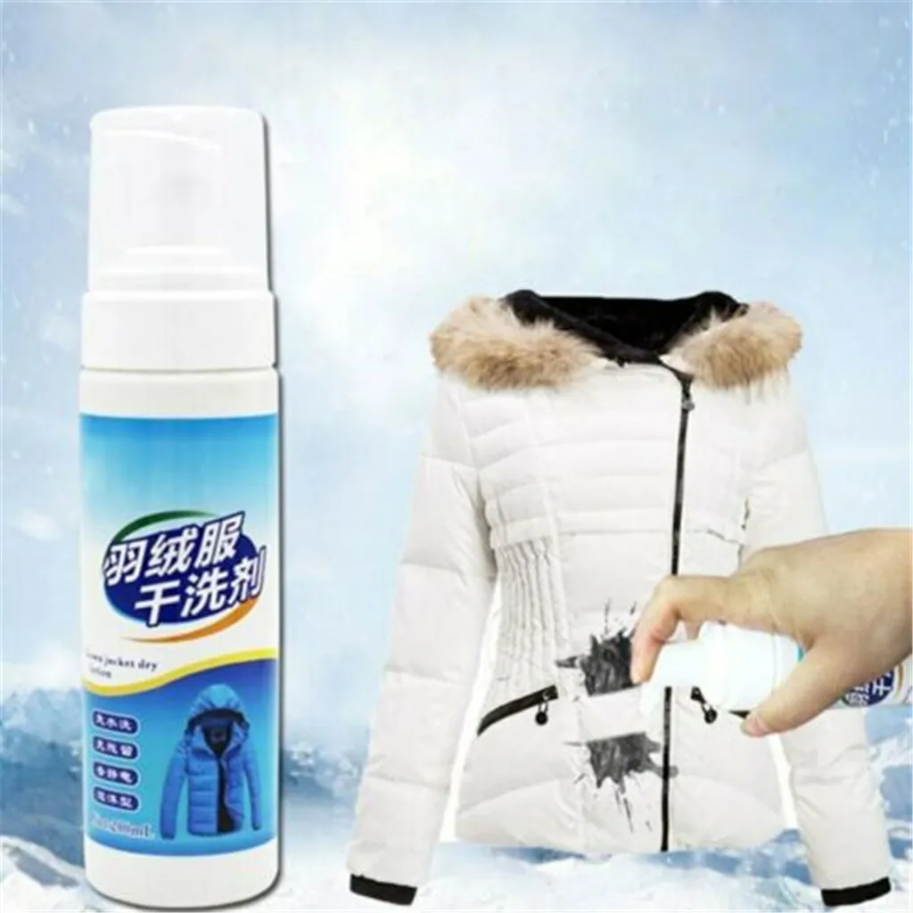 

Liquid Clothes cleaner best selling 2019 products cleanup Down Jacket Dry Cleaning Spray Clothing Protection Wash-Free cleaning