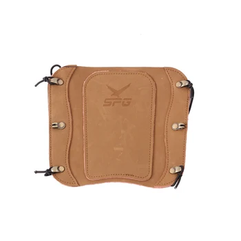 

Archery Accessory Cow Leather Forearm Guard Arm Protector for Traditional Recurve Bow Outdoor Shooting Hunting