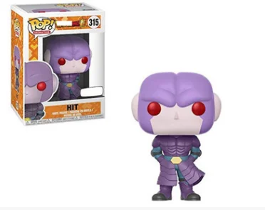 Funko pop Dragon Ball Z Dead Yamcha PORUNGA Супер Саян Гоку Golden Frieza большое Вегета Виниловая фигурка Коллекционная модель игрушка - Цвет: 315