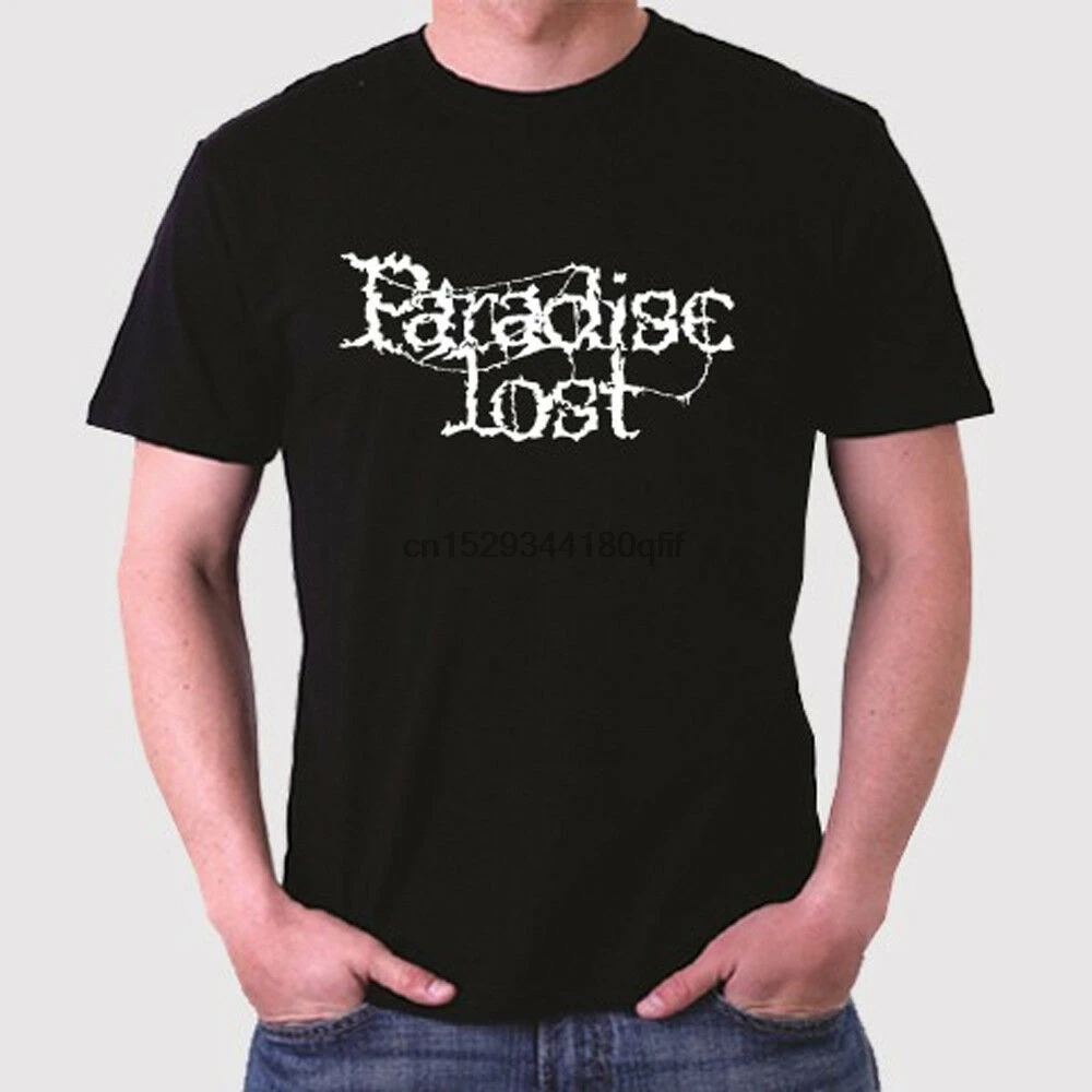 Мужская черная футболка с логотипом New Paradise Lost Band размеры от S до 3XL |