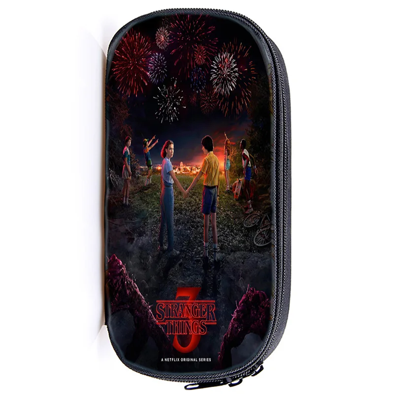 Горячая Распродажа, пенал Stanger Things, детские школьные сумки для мальчиков и девочек, милые модные новые высококачественные Канцтовары, модная ручка