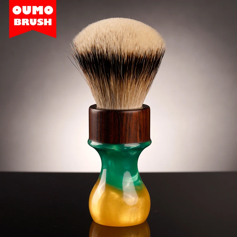 OUMOBRUSH SHD SILK HMW slivertip щетка для бритья гелевый наконечник|Помазок| |