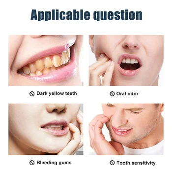 

Foam Toothpaste Deep Cleaning Teeth Whitening Stain Removal Refreshing Toothpaste New Sale