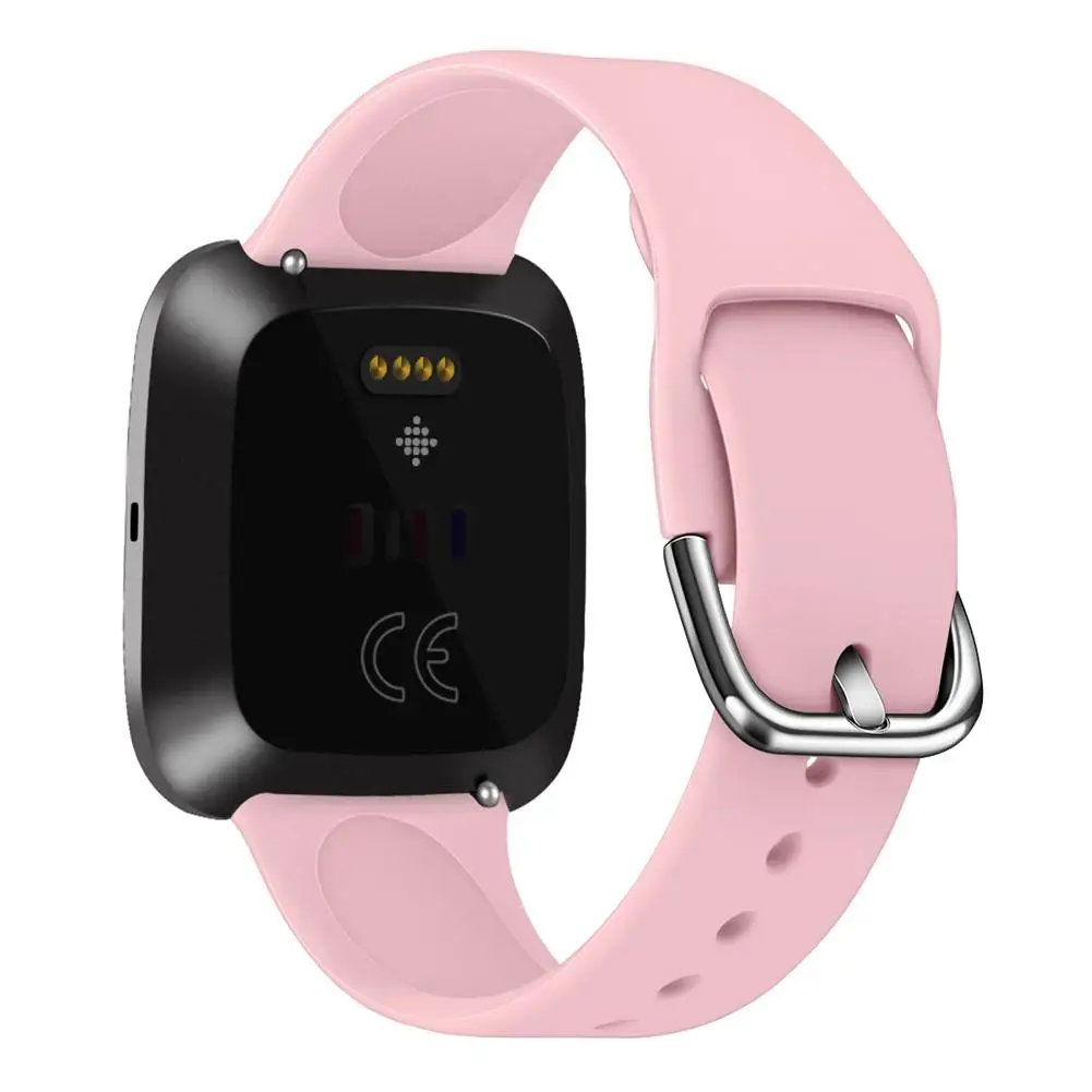Для Fitbit Versa 2 Силиконовый браслет браслеты для наручных часов сменные ремешки ремешок для Versa Lite 6,7-8,1 дюймов Смарт часы браслет