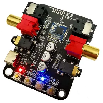 

5V Bluetooth 5.0 Receiver Transmitter Converter Fiber Coax Stereo Output 24Bit-192K o Amplifier Board