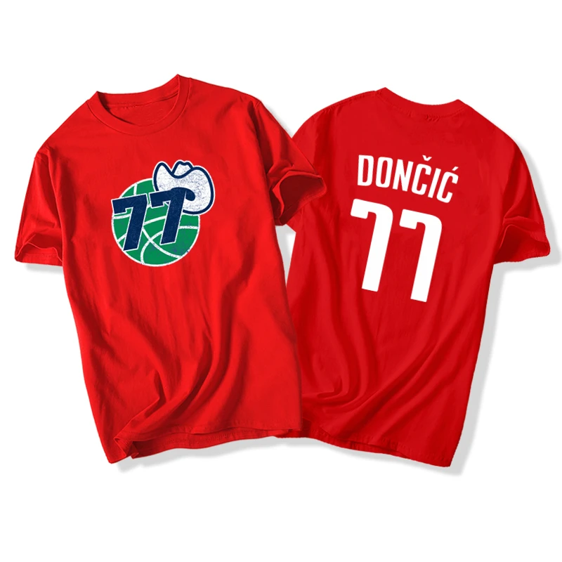77 Luka Doncic Vintage Basketball Unisex T-Shirt – Teepital