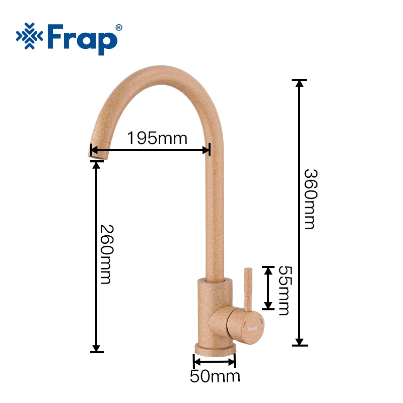 FRAP смеситель для кухни смеситель золотой F40899-3