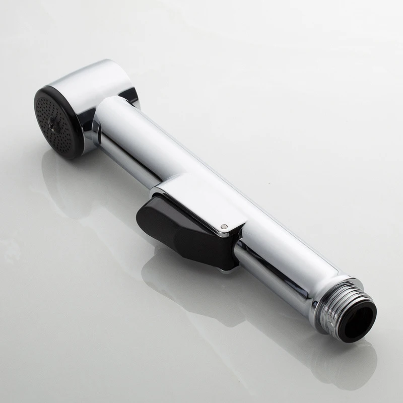 1x Bathroom Handheld Portable Chrome Plated ABS Toilet Bidet Shower Spray