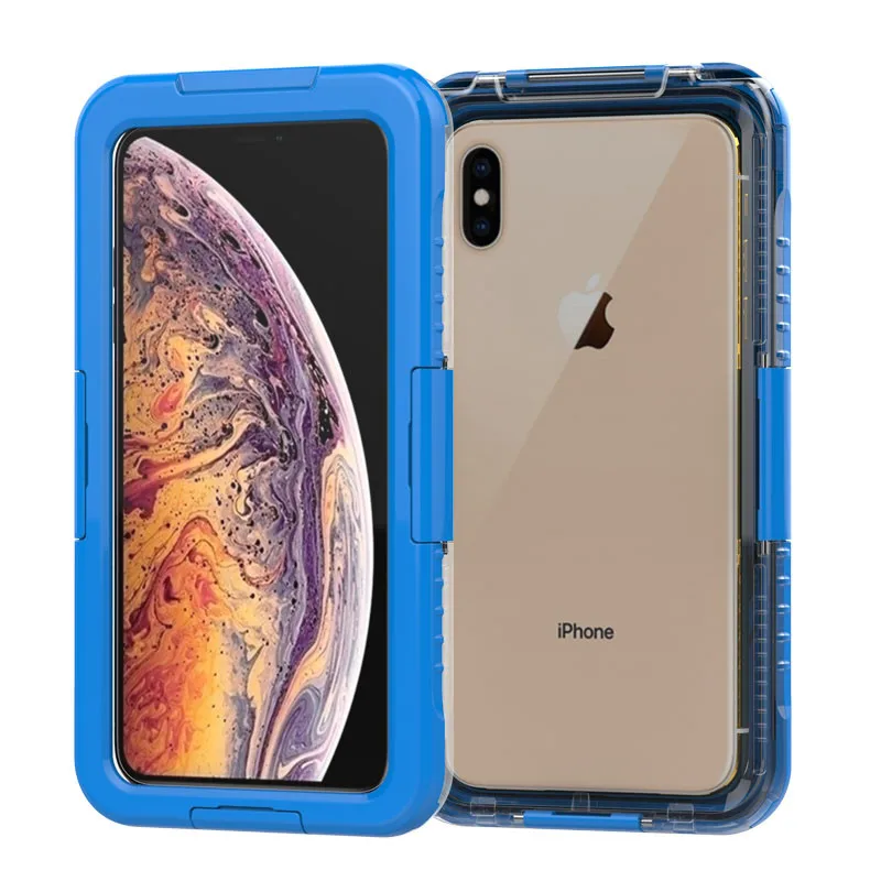 IXP68 водонепроницаемый чехол для iPhone X MAX/XR/XS/6/7/8/6 PLUS/8 PLUS/7 Plus чехол для плавания Дайвинг водонепроницаемый ТПУ покрытие для чехла