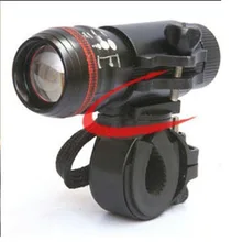 Три-в-одном велосипед лампа клип ремень клип фонарик с зажимом на ремень 360 градусов вращающийся