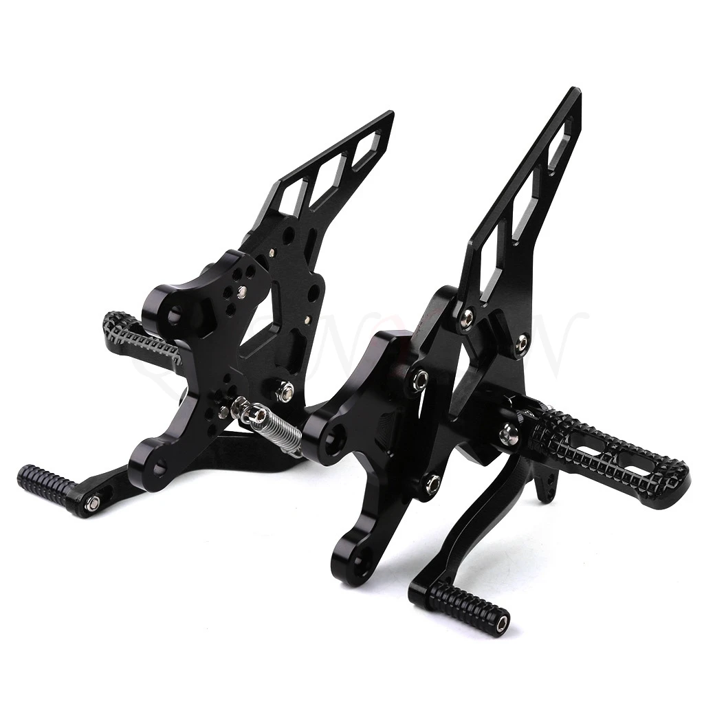 Z900CNC алюминиевая подставка для ног Регулируемая Rearset задняя Подножка для Kawasaki Z900 мотоцикл задний Набор Подножки педаль