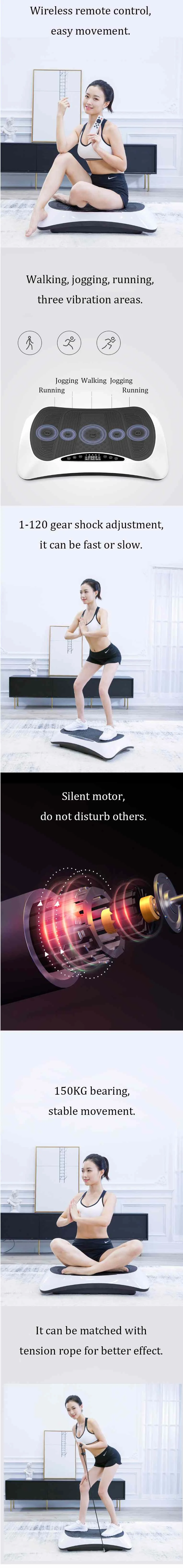 Fat Burning Slimming Machine Body Shaping Massage Equipment Muscle Massager Vibration Board Slimming Weight Loss Device Fitness