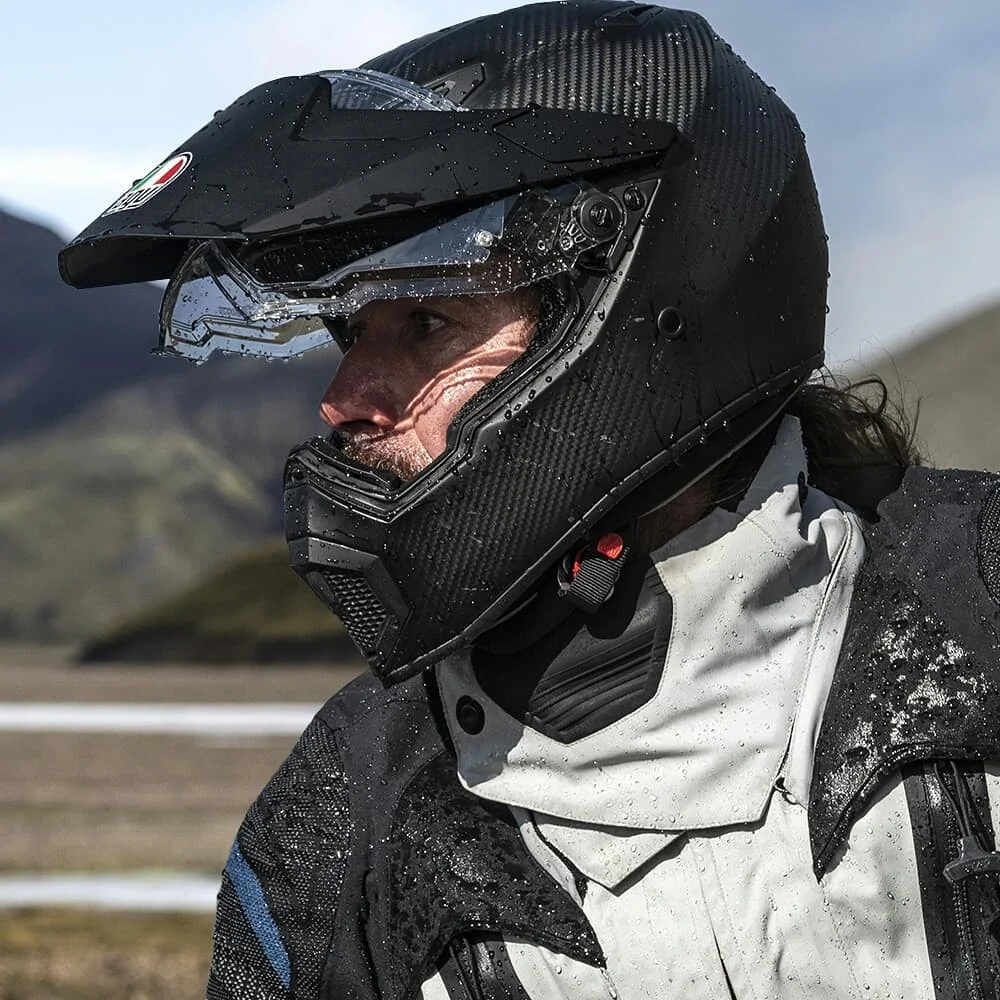 Оригинальный AGV AX9 Тихоокеанский дорожный мотоциклетный шлем Приключения полное