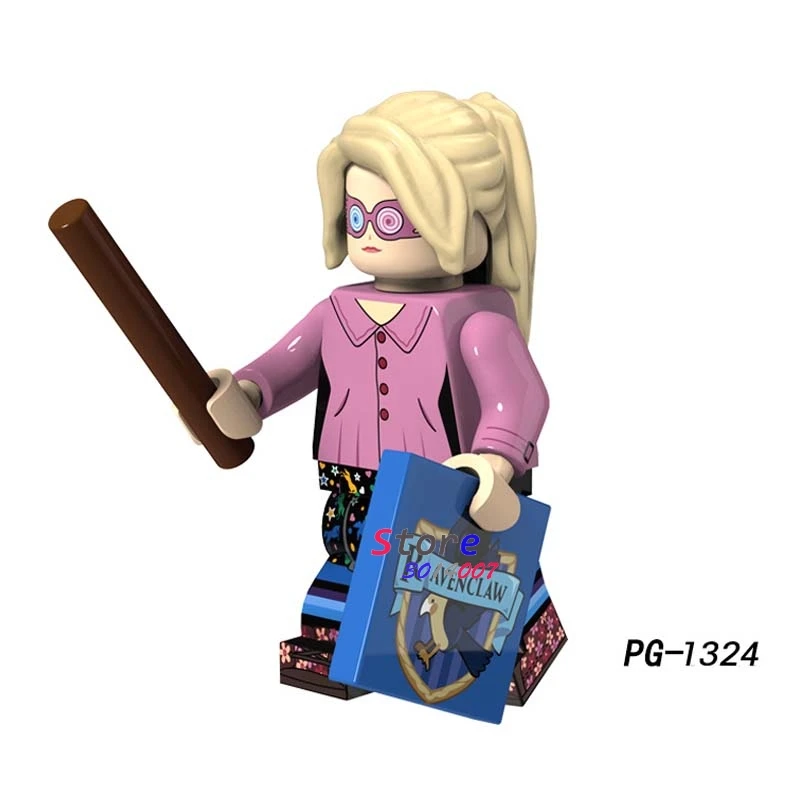 Один строительный конструктор, волшебный фильм, Alastor Moody Quirinus Quirrell Moaning Myrtle Malfoy Cedric, коллекция игрушек для детей - Цвет: PG1324
