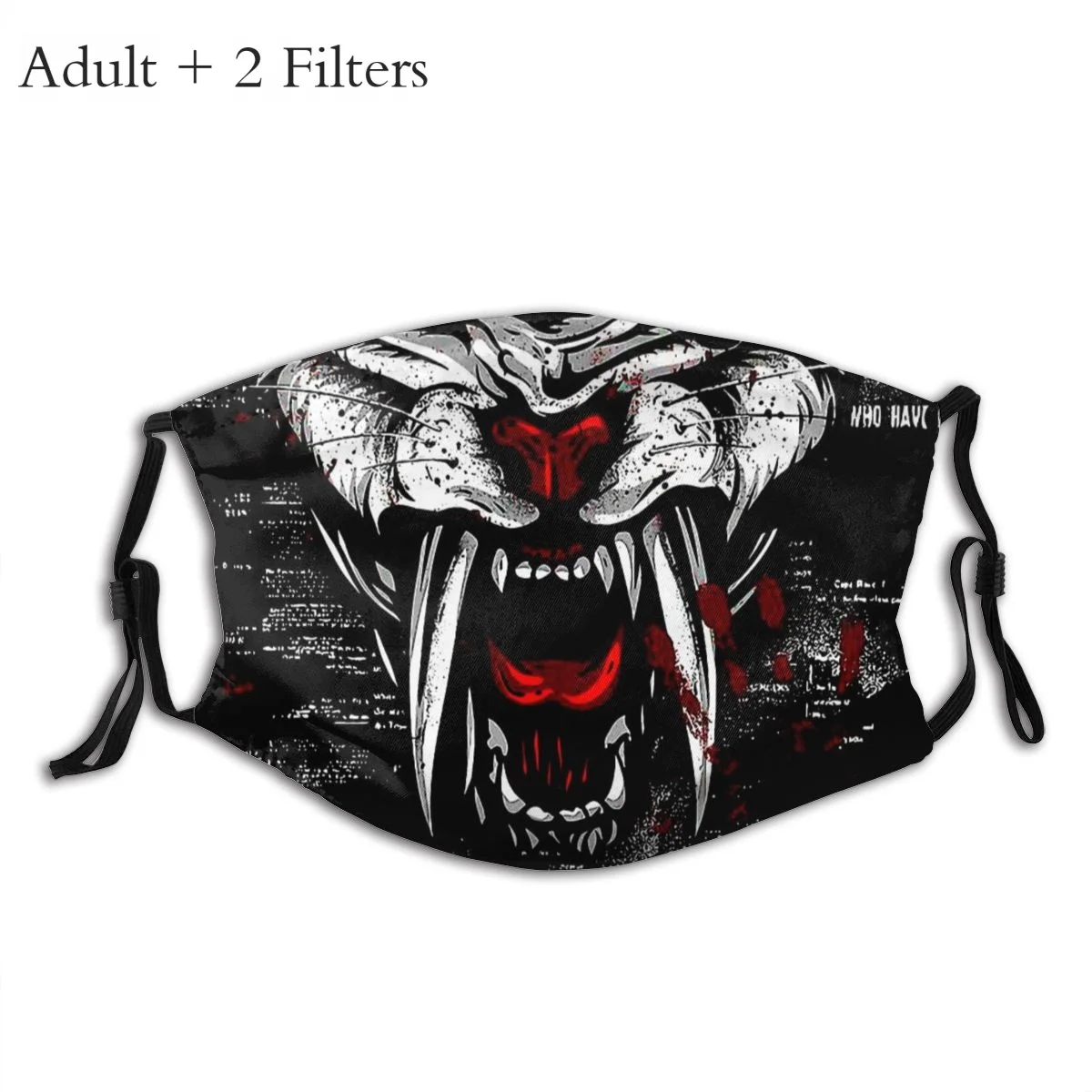 Маскарадная маска Werewolf для настольных игр лица остерегайтесь маски волка рта с