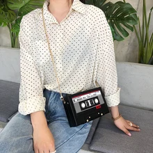 Индивидуальные сумки на плечо Fuuny с ленточным корпусом, женские сумки на цепочке, кошельки, женская квадратная сумка, женские сумки через плечо