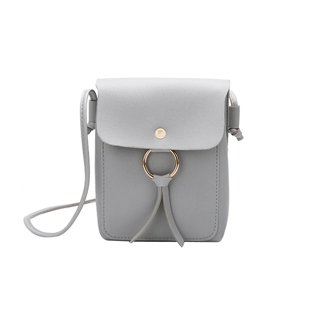 Gray OCARDIAN Coin Purse PU leather long wallet womens carteira Multi-function Bag card holder Phone Bag Coin Bags G0925#35 - Цвет: Gray