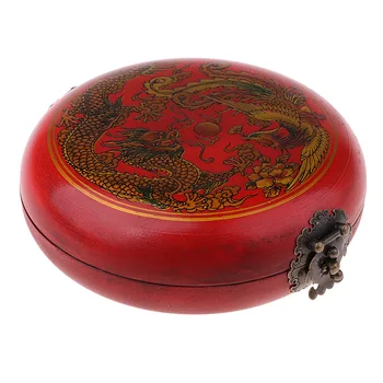 

5 Inch Feng Shui Lo Luo Pan Tool Lucky Ancient Chinese Compass with Wood Box