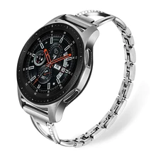 22 мм металлический ремешок для часов samsung galaxy watch 46 мм gear S3 Frontier huawei watch gt ремешок Amazfit GTR 47 мм аксессуары для браслетов