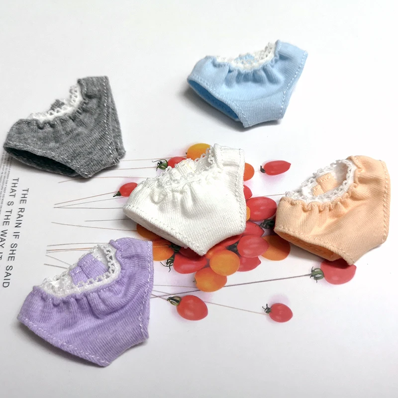 Кукла blyth Одежда Нижнее белье Трусики кружевные трусы-плавки для blyth, OB24, Pullip, Barbies одежда для кукла 1/6 аксессуары