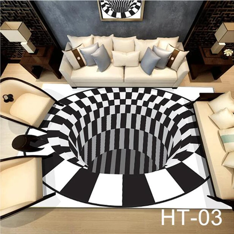 Ковер с 3D принтом для гостиной, уличные ковры, коврик для пикника, детские коврики для игр, современный скандинавский коврик для спальни и дома - Цвет: c3