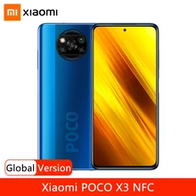 Global Version Xiaomi POCO X3 NFC 128GB Smartphone Snapdragon 732G Octa Core 64MP Quad Camera 6.67" 120Hz Display 5160mAh