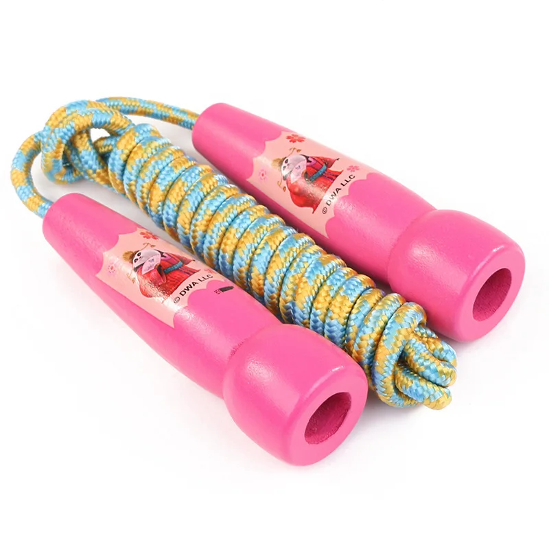 [Cloud Commercial Union] деревянная Скакалка для детей, для детского сада, для молодых студентов, двойная Скакалка для одного человека, детский подарок, регулируемый