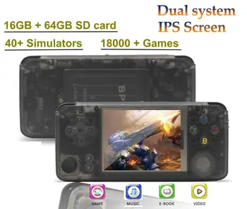 

Rs-97 Retro Game Console Linux System 3.0 inch IPS Screen Portable Mini Handheld Game Player With 13000 Games