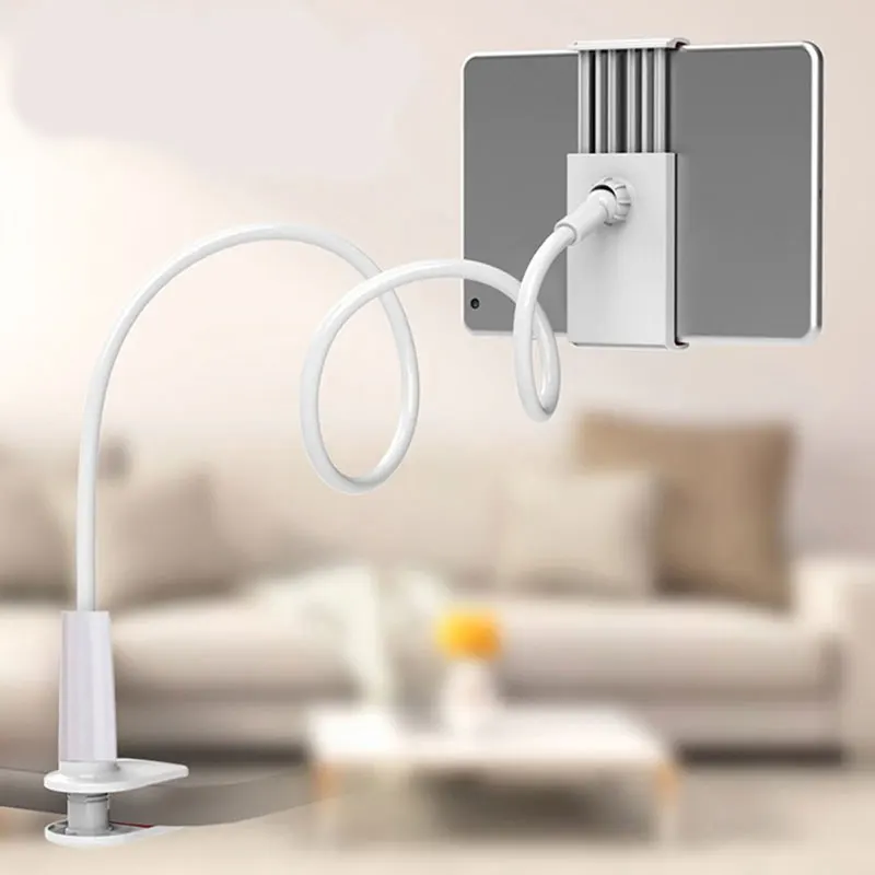 

360 Rotating Flexible Long Arms Cell Phone Holder Desktop Bed Lazy Bracket Mobile Stand Support For iPhone IPad For Samsung New